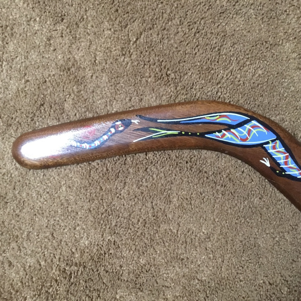 Australia Throwing Boomerang Hand Crafted in Australia - Picture 12 of 16